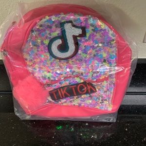 Hot Pink Sequin Tik Tok Mini Backpack 🎒